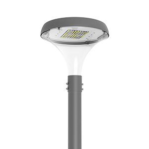 Светодиодный светильник VARTON IONIK Crystal парк 80 Вт Garden 4000К IP66 RAL7045 серый